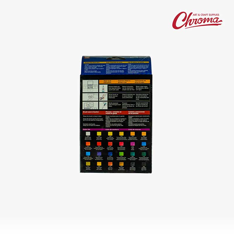 Sakura Koi Water Colors Pocket Field Sketch Box 24 colors